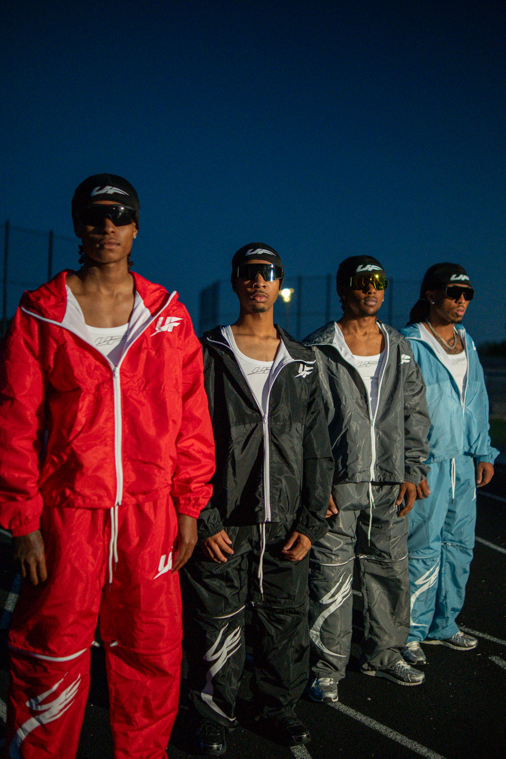 UF 2 Way Tracksuit Set (Black)